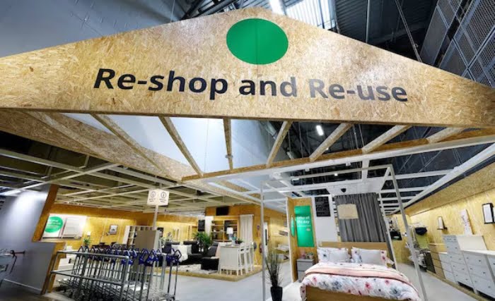 IKEA's sustainable reshop and reuse outlet