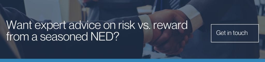 need expert advice on risk vs. reward from a seasoned NED?