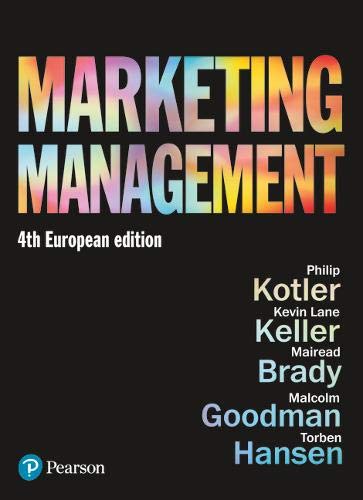 Marketing Management by Philip T. Kotler (and others) book cover