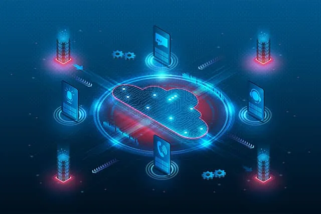 Cloud automation graphic